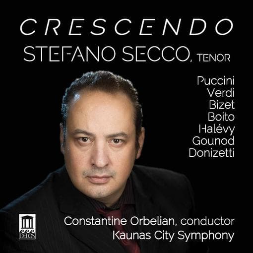 Stefano Secco, Kaunas City Symphony Orchestra - Crescendo (CD)