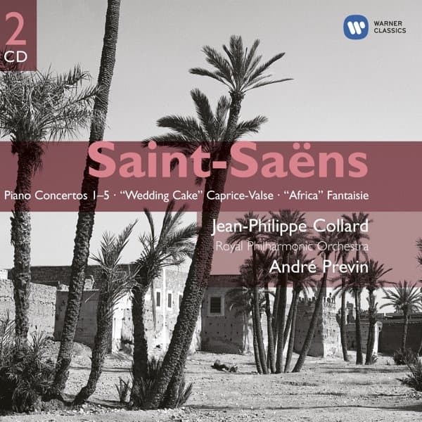 Jean-Philippe Collard, Royal Philharmonic Orchestra, André Previn - Saint-Seans: Complete Piano Concertos 1 - 5 (2 CD)