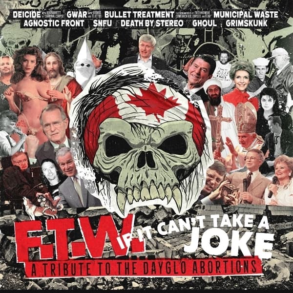Various Artists (Dayglo's Tribute) - F.T.W. If It Can't Take A Joke: A Tribute To The Dayglo Abortions (LP)
