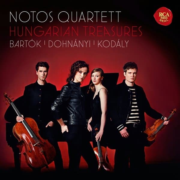 Notos Quartett - Hungarian Treasures (CD)