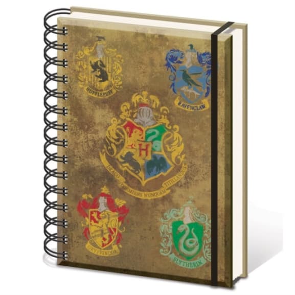 Harry Potter Hogwarts Crest A5 Notebook Stationery
