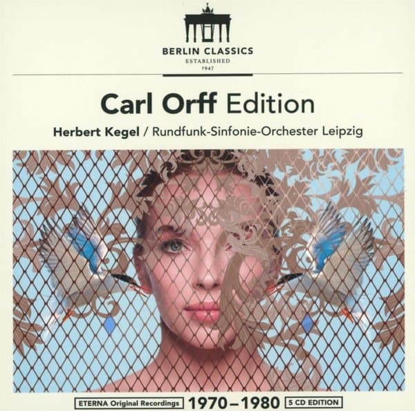 Rundfunk-Sinfonie-Orchester Leipzig, Herbert Kegel - Carl Orff Edition - Die Kluge, Der Mond, Carmina Burana (5 CD) (Remastered)
