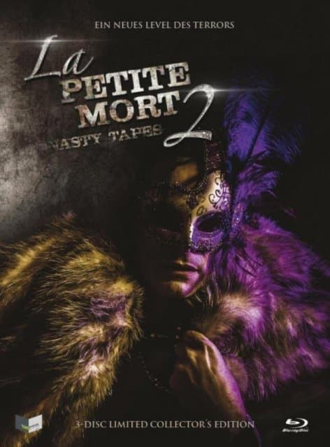 Br+dvd La Petit Mort 2: Nasty Tapes (cover B) - 3-disc Limited Collectors Edition (666stk.) (Import)