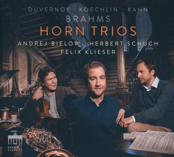 Felix Kliese, Andrej Bielow, Herbert Schuch - Brahms: Horn Trios (CD)