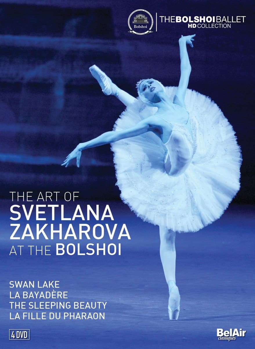 Svetlana Zakharova - The Art Of Svetlana Zakharova At The Bolshoi (4 DVD)