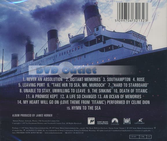James Horner - Titanic - Original Soundtrack