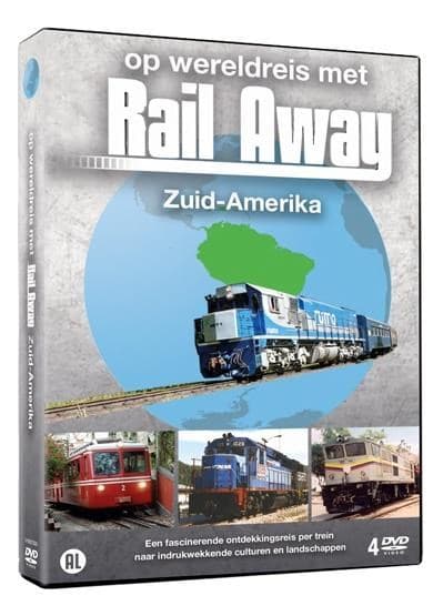 Op Wereldreis Met Rail Away - Zuid - Amerika (DVD)