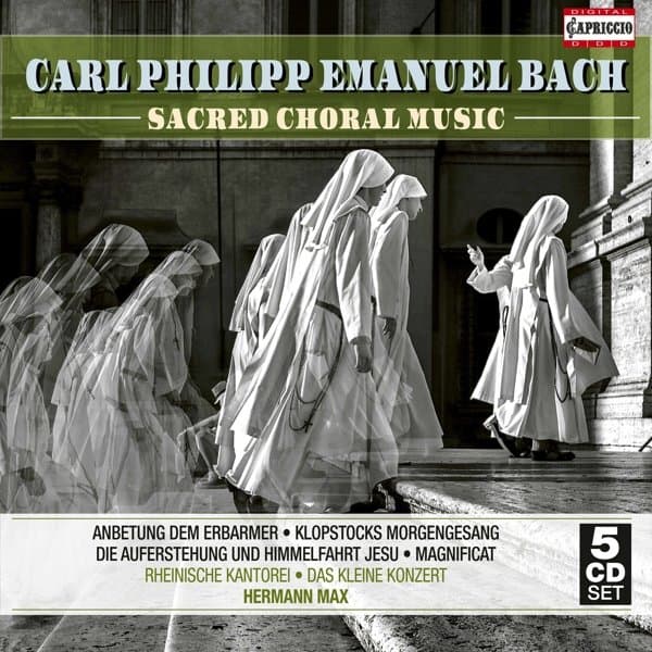 Rheinische Kantorei, Das Kleine Konzert, Hermann Max - C.P.E. Bach: Sacred Choral Music (5 CD)
