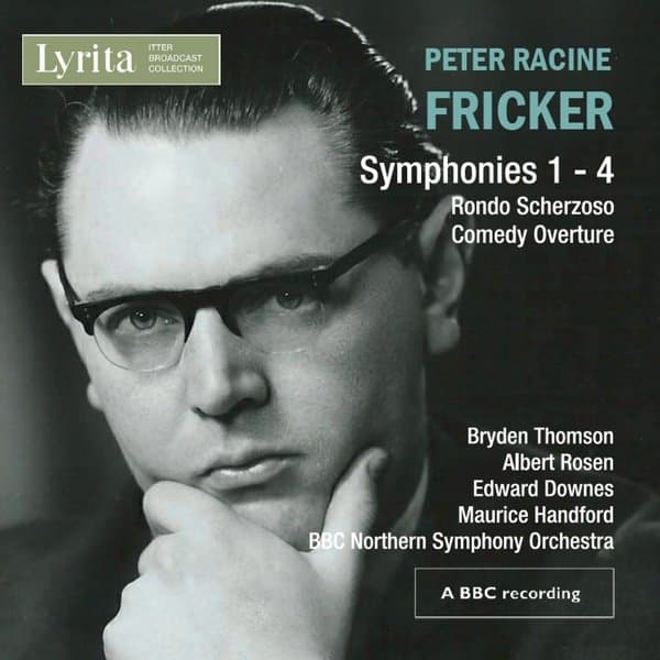 BBC Northern Symphony Orchestra, Bryden Thomson - Fricker: Symphonies 1-4 | Rondo Scherzoso | Comedy Overture (2 CD)