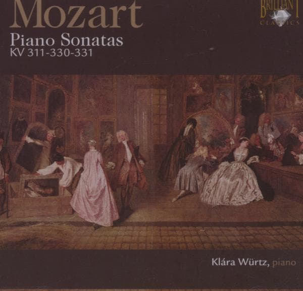 Klára Würtz - Mozart: Piano Sonates Kv 311-330-331 (CD)