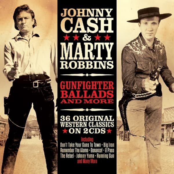Johnny Cash & Marty Robbins - Gunfighter Ballads & More (2 CD)