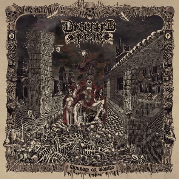 Deserted Fear - Kingdom Of Worms (2 LP) (Reissue)