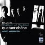 Quatuor Ébene & Aki Yamamoto - Brahms Piano Quintet No 1 (CD)