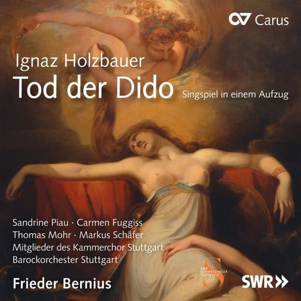 Sandrine Piau, Carmen Fuggiss, Thomas Mohr, Markus Schäfer, Kammerchor Stuttgart, Barockorchester Stuttgart, Frieder Bernius - Tod Der Dido (Singspiel In Einem Aufzug) (CD)