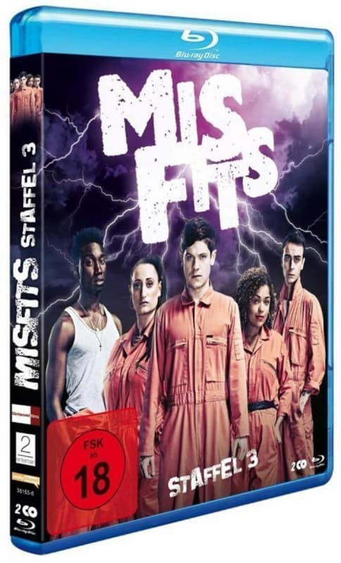 Br Box Misfits - Staffel 3 (2discs)