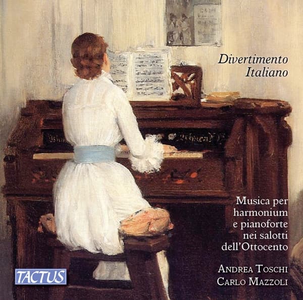 Carlo Mazzoli & Andrea Toschi - Divertimento Italiano - Music For Harmonium And pianoforte nei salotti dell'Ottocento (CD)
