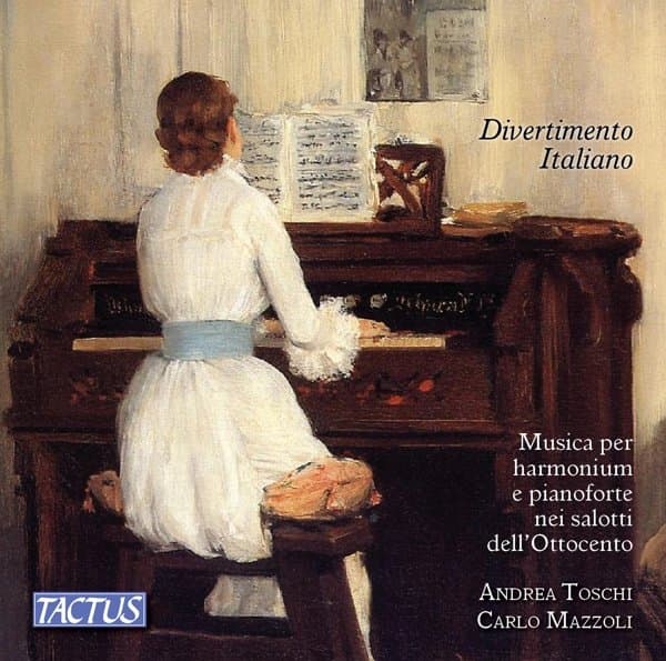 Carlo Mazzoli & Andrea Toschi - Divertimento Italiano - Music For Harmonium And pianoforte nei salotti dell'Ottocento (CD)