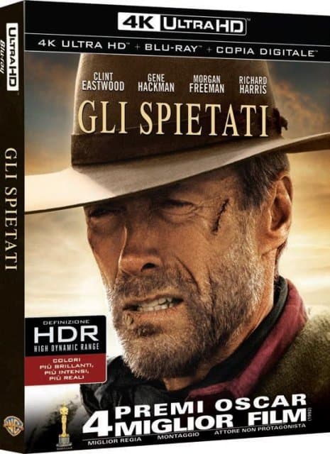 Gli Spietati - Eastwood Clint - Hackman Gene - Freeman Morgan - Harris Richard - Gli Spietati