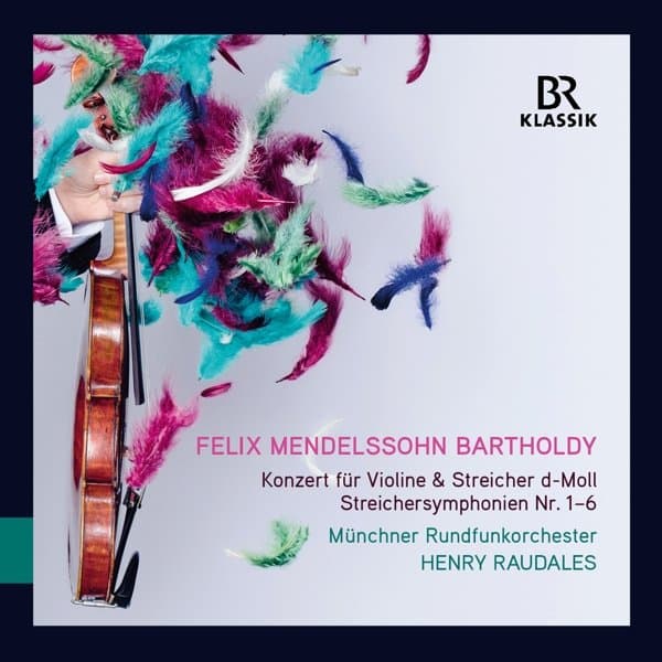 Münchner Rundfunkorchester, Henry Raudales - Mendelssohn-Bartholdy: Concerto For Violin & String Orchestra In D Minor (CD)