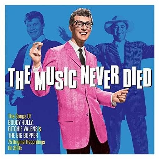 Buddy Holly, Ritchie Vallens & The Big Boppers - Music Never Died (3 CD)