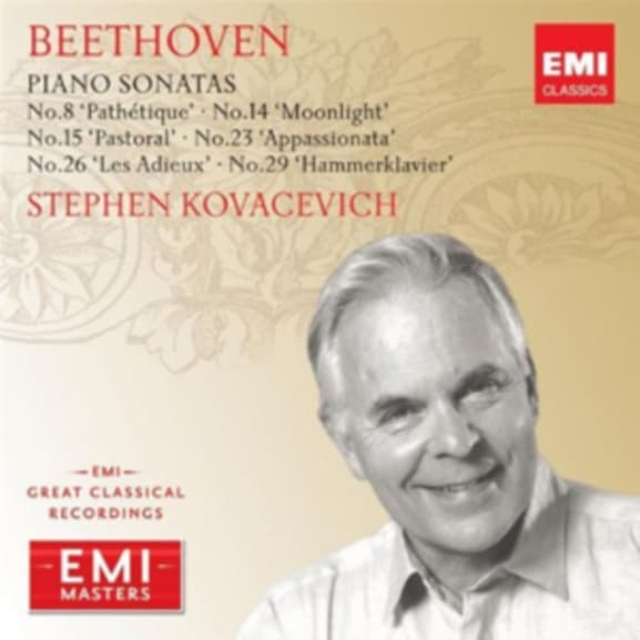 Stephen Kovacevich - Beethoven Popular Piano Sonatas (2 CD)