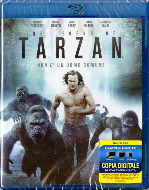 Skarsgard,l. Jackson,waltz,robbie,hounsou - The Legend Of Tarzan