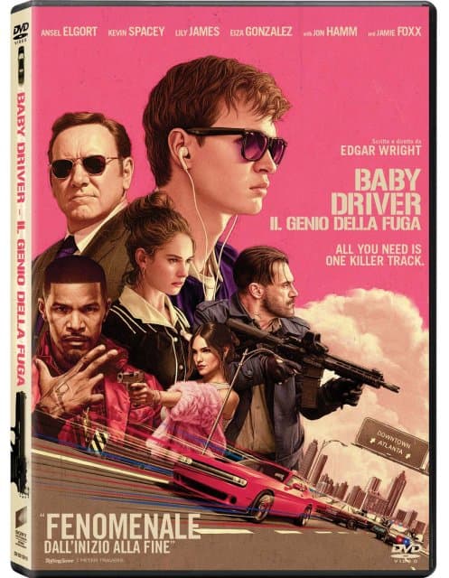 Elgort,bernthal,hamm,gonzalez,howard,james,brown,spacey - Baby Driver
