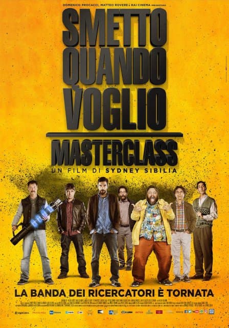 Leo,sermonti,de Rienzo,lo Cascio - Smetto Quando Voglio Masterclass