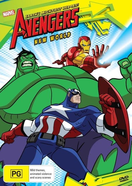 Frank Paur - The Avengers New World | Animated | Non-uk Format | Region 4 Import - Australia