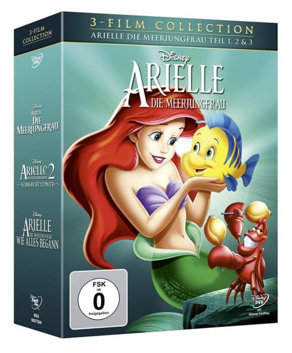 Arielle, Die Meerjungfrau Teil 1-3 (Import)