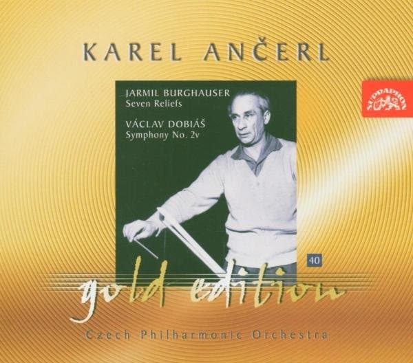 Czech Philharmonic Orchestra, Karel Ančerl - Ancerl Gold Edition 40. Burghauser: Seven Reliefs - Dobiáš: Symphony No.2 (CD) (Remastered)