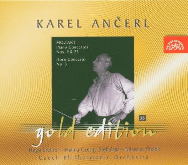 Czech Philharmonic Orchestra, Karel Ančerl - Ancerl Gold Edition 38. Mozart: Piano Concertos Nos.9 & 23, Horn Concerto No.3 (CD) (Remastered)
