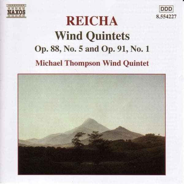 Michael Thompson Wind Quintet - Reicha: Wind Quintets Op.88, No.5 (CD)