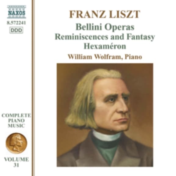 William Wolfram - Liszt: Reminiscences Of Norma And I Purita (CD)