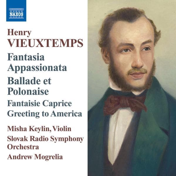 Slovak Royal Symphony Orchestra, Misha Keylin - Vieuxtemps: Fantasia Appassionata, Ballade Et Polonaise (CD)