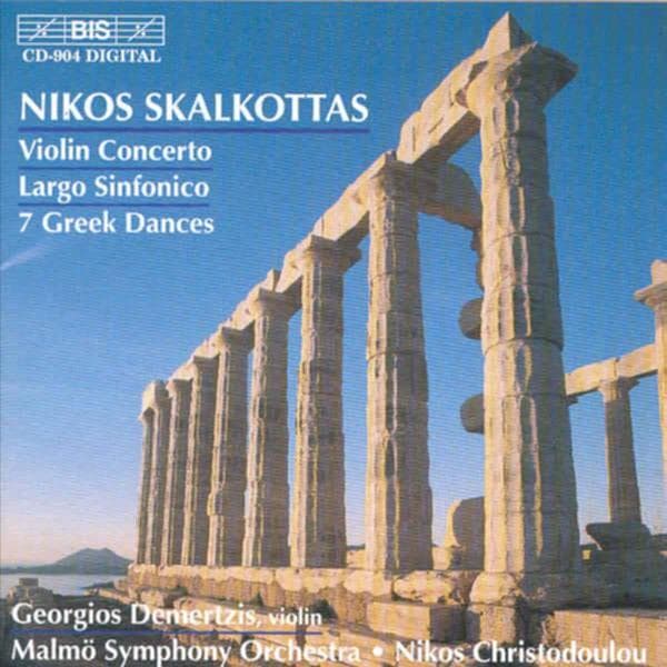 Georgios Demertzis, Malmö Symphony Orchestra, Nikos Christodoulou - Skalkottas: Concerto For Violin And Orchestra/7 Greek Dances (CD)