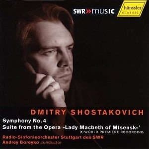 Radio-Sinfonieorchester Stuttgart Des SWR, Andrey Boreyko - Shostakovich: Symphony No.4 | Suite From The Opera Lady Macbeth von MzenskL (CD)