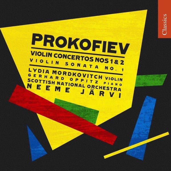 Lydia Mordkovitch, Royal Scottish National Orchestra, Neeme Järvi - Prokofiev: Violin Concertos Nos 1 & 2 | Sonata No. 1 (CD) (Remastered)