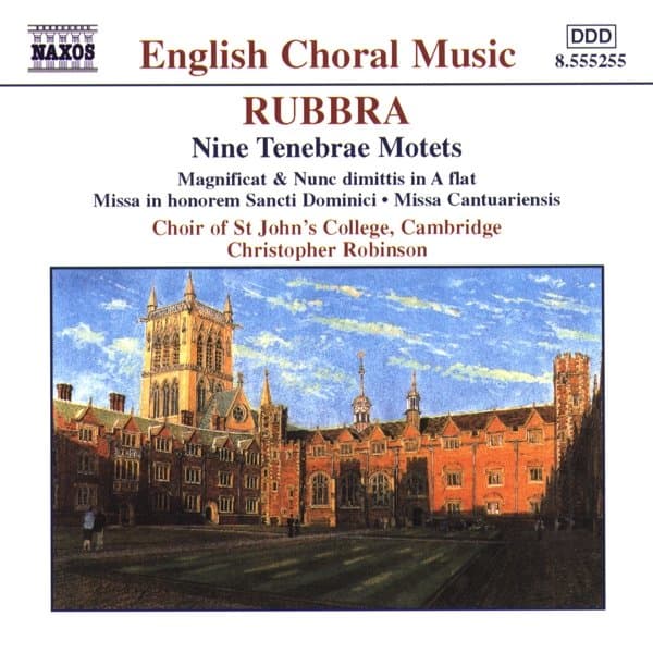 Choir Of St. John's College Cambridge, Christopher Robinson - Rubbra: Choral Music - Nine Tenebrae Motets (CD)
