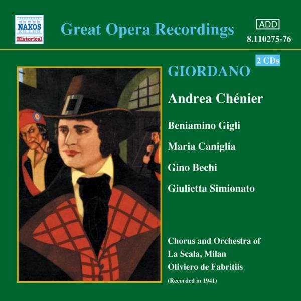 Beniamino Gigli, Maria Caniglia, Giulietta Simionato - Andrea Chenier (2 CD)
