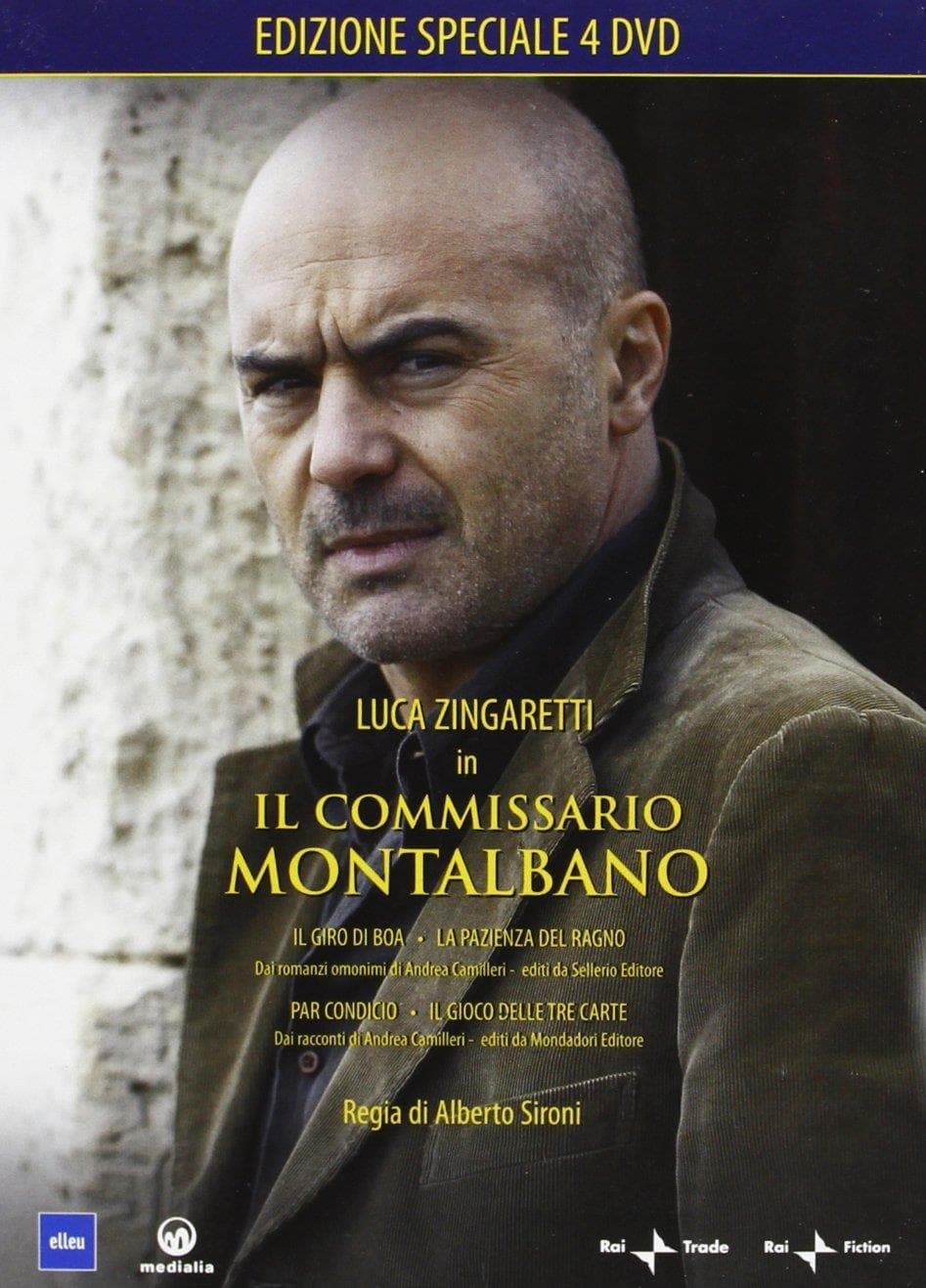 Zingaretti,bohm,bocci,russo,cavallaro - Il Comm.montalbano 3 (box 4 Dvd Anno 2005-2006 )