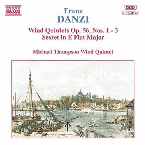 Michael Thompson Wind Quintet - Danzi: Wind Quintets 1: Op. 56 4-6 (CD)