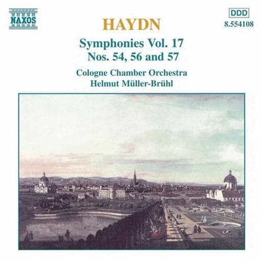 Cologne Chamber Orchestra, Helmut Müller-Brühl - Haydn: Symphonies Vol. 17 (Nos. 54, 56 And 57) (CD)