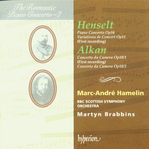 Marc-André Hamelin, BBC Scottish Symphony Orhestra - Alkan | Von Hensvelt: Romantic Piano Concerto Vol. 7 (CD)