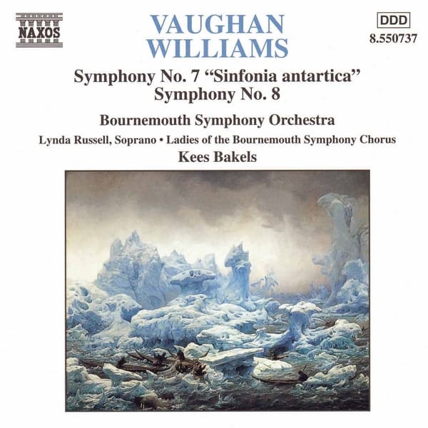 Bournemouth Symphony Orchestra, Kees Bakels - Vaughan Williams: Symphonies 7 & 8 (CD)