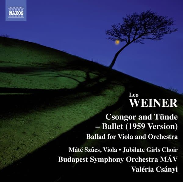 Budapest Symphony Orchestra MÁV, Valéria Csányi - Weiner: Ballad for Clarinet and Orchestra Op.28 (CD)