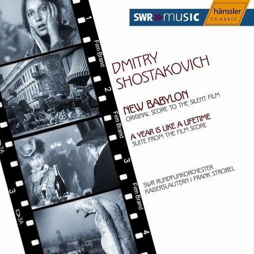 SWR Rundfunkorchester Kaiserslautern, Frank Strobel - Shostakovich: New Babylon | A Year Is Like A Lifetime (2 CD)