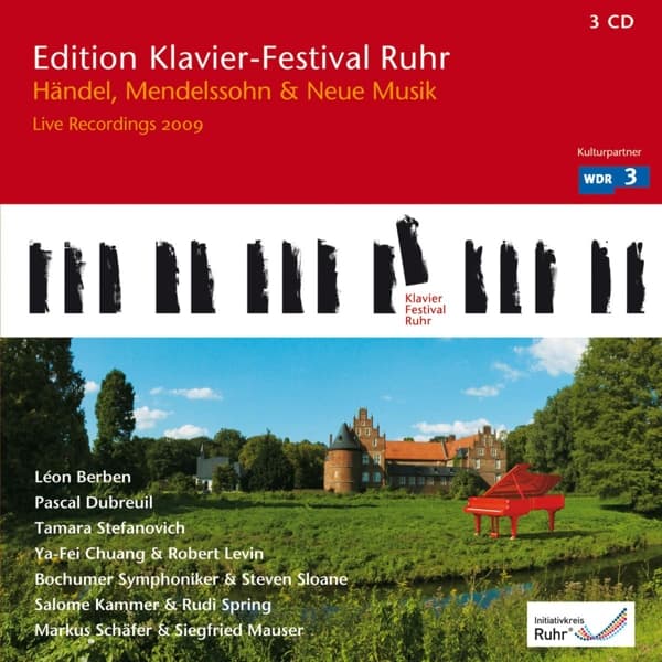 Ya-Fei Chuang, Robert Levin, Pascal Dubreuil, Léon Berben, Tamara Stefanovich, Salome Kammer - Händel, Mendelssohn & Neue Musik (3 CD)
