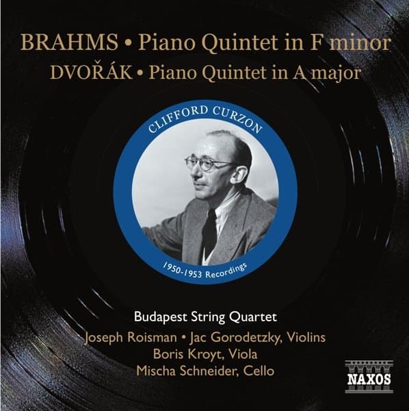 Clifford Curzon, Budapest String Quartet - Piano Quintets By Brahms | Dvořák (CD) (Remastered)
