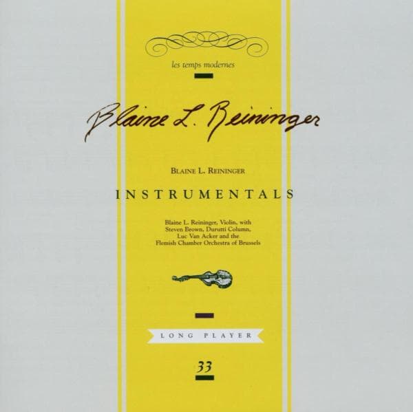 Blaine L. Reininger - Instrumentals (CD)
